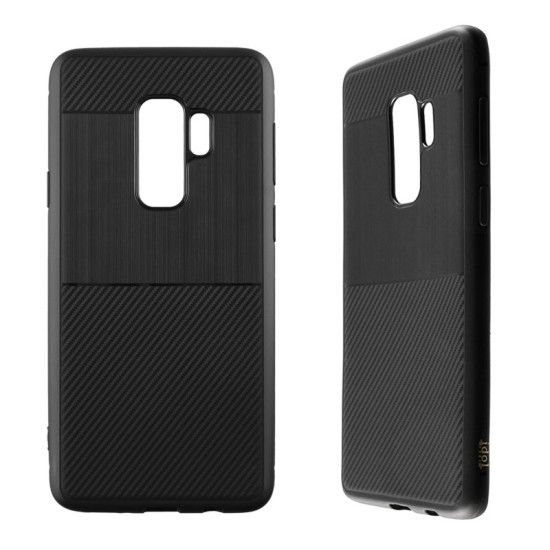 IDOL 1991 CARBON TPU ΘΗΚΗ SAMSUNG S9 G960 5.8in  BLACK