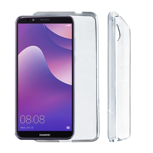 VOLTE-TEL ΘΗΚΗ HUAWEI Y7 2018/Y7 PRIME 2018/HONOR 7C 5.99" SLIMCOLOR AIR TPU ΔΙΑΦΑΝΗ