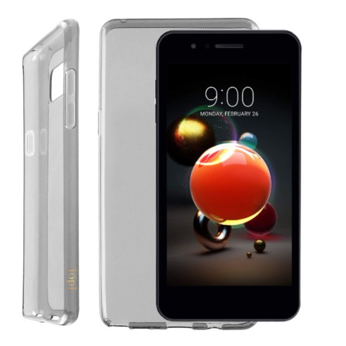 IDOL 1991 AIR SLIM TPU ΘΗΚΗ LG K8 2018 5.0in ΔΙΑΦΑΝΗ ΓΚΡΙ
