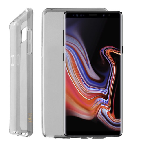 IDOL 1991 AIR SLIM TPU ΘΗΚΗ SAMSUNG NOTE 9 N960 6.4in ΔΙΑΦΑΝΗ ΓΚΡΙ