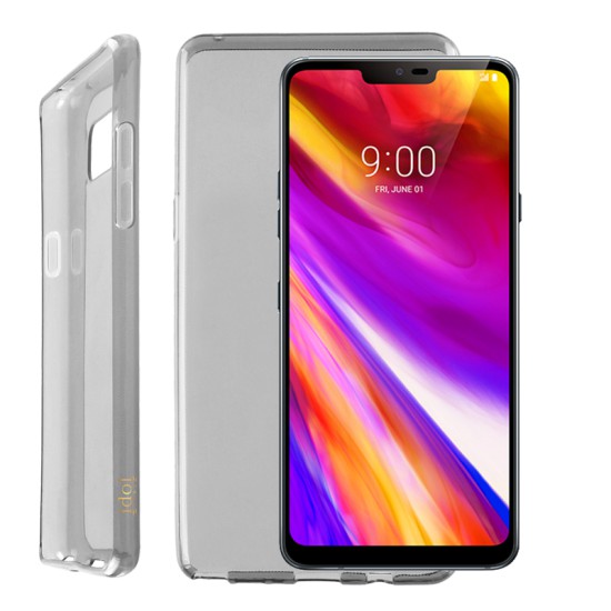 IDOL 1991 AIR SLIM TPU ΘΗΚΗ LG G7 THINQ/G7 PLUS 6.1in ΔΙΑΦΑΝΗ ΓΚΡΙ