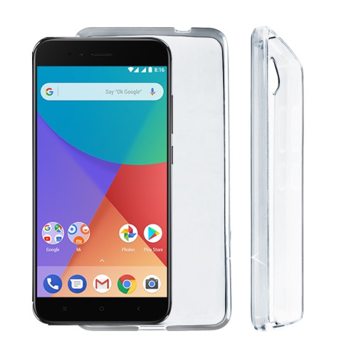 VOLTE-TEL ΘΗΚΗ XIAOMI MI A1/MI 5X 5.5" SLIMCOLOR AIR TPU ΔΙΑΦΑΝΗ