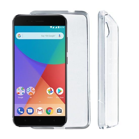 VOLTE-TEL ΘΗΚΗ XIAOMI MI A1/MI 5X 5.5" SLIMCOLOR AIR TPU ΔΙΑΦΑΝΗ