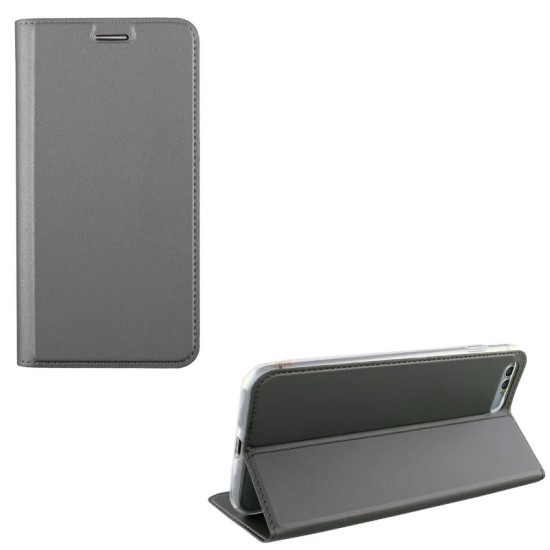 IDOL 1991 ΘΗΚΗ IPHONE XS MAX 6.5" PRIME MAGNET BOOK STAND DARK GREY