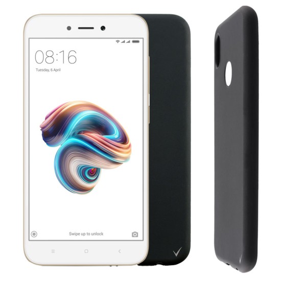 VOLTE-TEL SILICON TPU ΘΗΚΗ XIAOMI REDMI 5A 5.0in  CAMERA GUARD BLACK