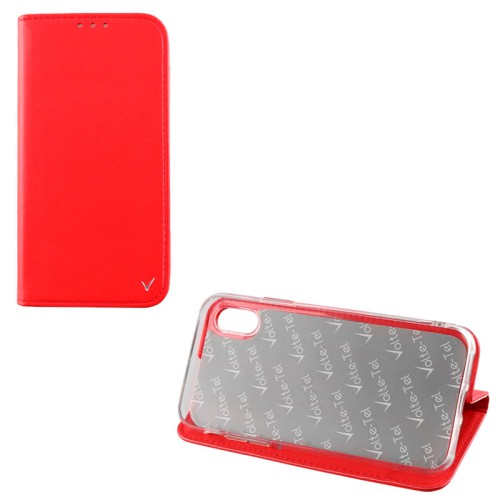 VOLTE-TEL ΘΗΚΗ HUAWEI MATE 20 LITE 6.3" POCKET MAGNET BOOK STAND RED