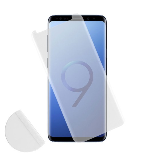 IDOL 1991 TEMPERED GLASS SAMSUNG S9 G960 9H 0.30mm 3D FULL GLUE SEMI CURVED TRANSPARENT + SQUEEZY CARD