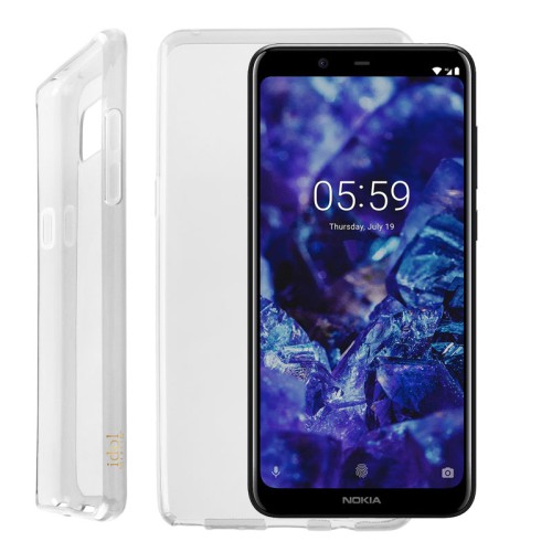 IDOL 1991 ΘΗΚΗ NOKIA 5.1 PLUS 5.86" AIR SLIM TPU ΔΙΑΦΑΝΗ