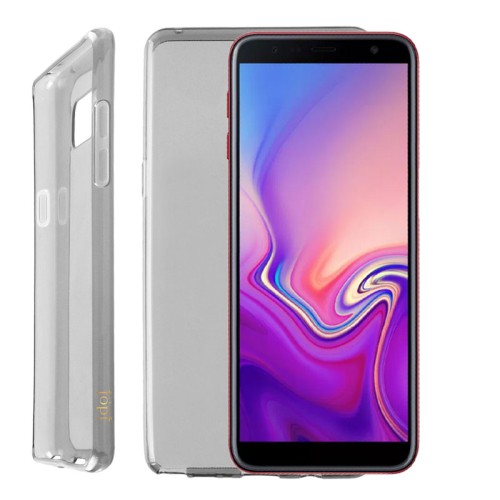 IDOL 1991 ΘΗΚΗ SAMSUNG J6 PLUS J610 6.0" AIR SLIM TPU ΔΙΑΦΑΝΗ ΓΚΡΙ
