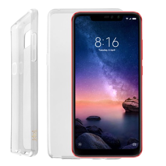 IDOL 1991 AIR SLIM TPU ΘΗΚΗ XIAOMI REDMI NOTE 6 PRO 6.26in ΔΙΑΦΑΝΗ