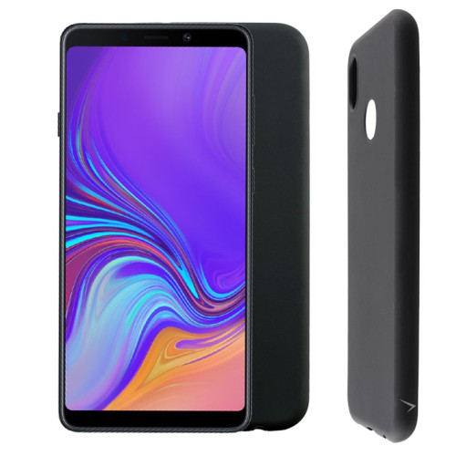 VOLTE-TEL ΘΗΚΗ SAMSUNG A9 2018 A920 6.3" SILICON TPU CAMERA GUARD BLACK