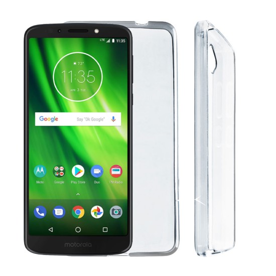 VOLTE-TEL ΘΗΚΗ MOTOROLA MOTO G6 5.7" SLIMCOLOR AIR TPU ΔΙΑΦΑΝΗ