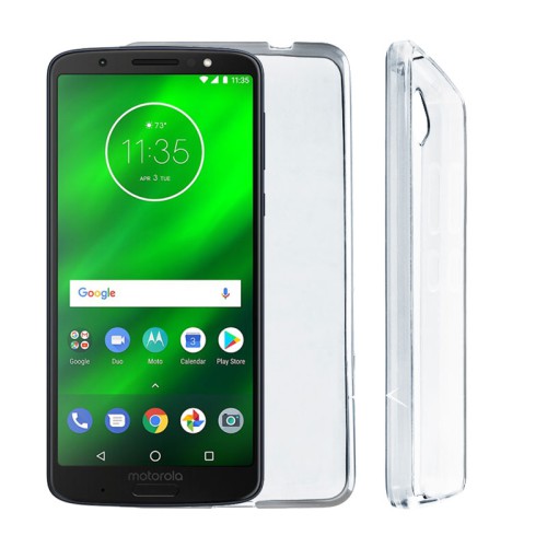 VOLTE-TEL ΘΗΚΗ MOTOROLA MOTO G6 PLUS 5.9" SLIMCOLOR AIR TPU ΔΙΑΦΑΝΗ