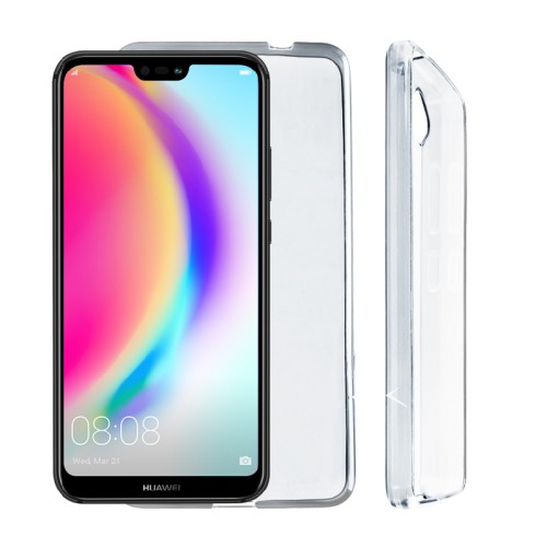 VOLTE-TEL ΘΗΚΗ HUAWEI P20 LITE 5.84" SLIMCOLOR TPU ΔΙΑΦΑΝΗ