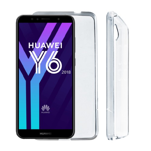 VOLTE-TEL ΘΗΚΗ HUAWEI Y6 2018/Y6 PRIME 2018/HONOR 7A 5.7" SLIMCOLOR TPU ΔΙΑΦΑΝΗ