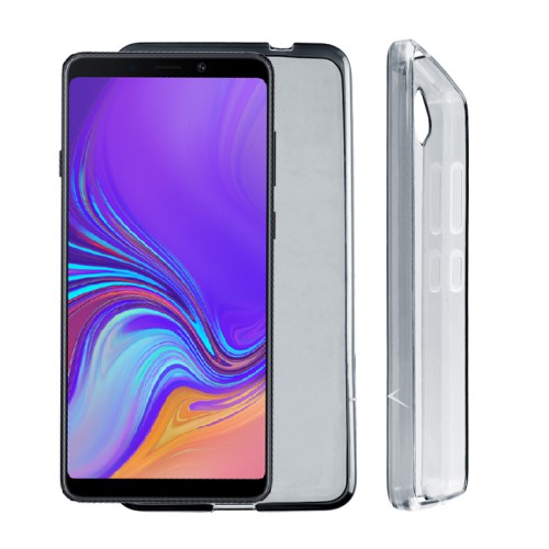 VOLTE-TEL ΘΗΚΗ SAMSUNG A9 2018 A920 6.3" SLIMCOLOR TPU ΔΙΑΦΑΝΗ ΓΚΡΙ