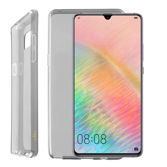 IDOL 1991 AIR SLIM TPU ΘΗΚΗ HUAWEI MATE 20X 7.2in ΔΙΑΦΑΝΗ ΓΚΡΙ