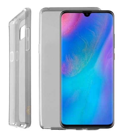 IDOL 1991 ΘΗΚΗ HUAWEI P30 6.1" AIR SLIM TPU ΔΙΑΦΑΝΗ ΓΚΡΙ