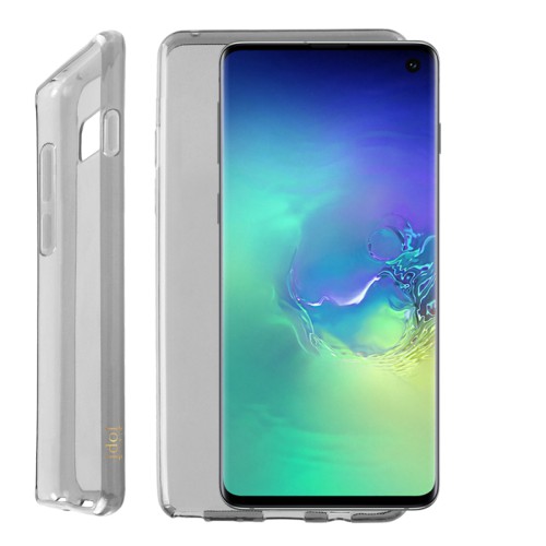 IDOL 1991 ΘΗΚΗ SAMSUNG S10 G973 6.1" AIR SLIM TPU ΔΙΑΦΑΝΗ ΓΚΡΙ