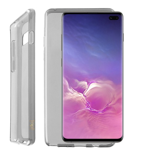 IDOL 1991 ΘΗΚΗ SAMSUNG S10 PLUS G975 6.4" AIR SLIM TPU ΔΙΑΦΑΝΗ ΓΚΡΙ