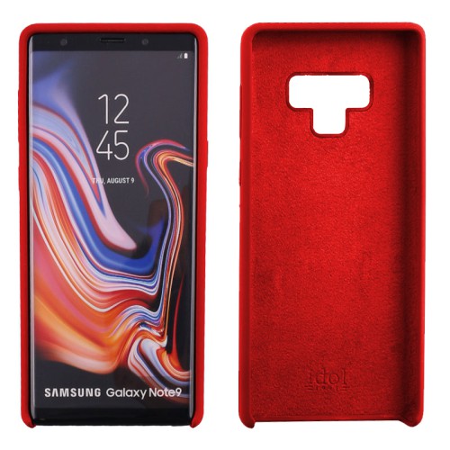IDOL 1991 ΘΗΚΗ SAMSUNG NOTE 9 N960 6.4" VELVET TPU CAMERA GUARD PROTECTION RED