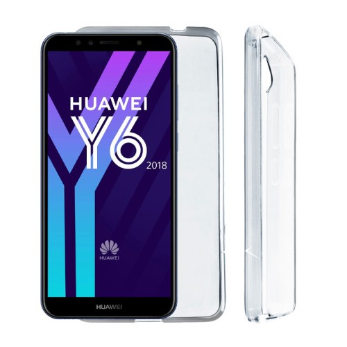 VOLTE-TEL ΘΗΚΗ HUAWEI Y6 2018/Y6 PRIME 2018/HONOR 7A 5.7" SLIMCOLOR AIR TPU ΔΙΑΦΑΝΗ