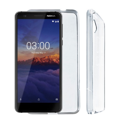 VOLTE-TEL ΘΗΚΗ NOKIA 3.1 5.2" SLIMCOLOR AIR TPU ΔΙΑΦΑΝΗ