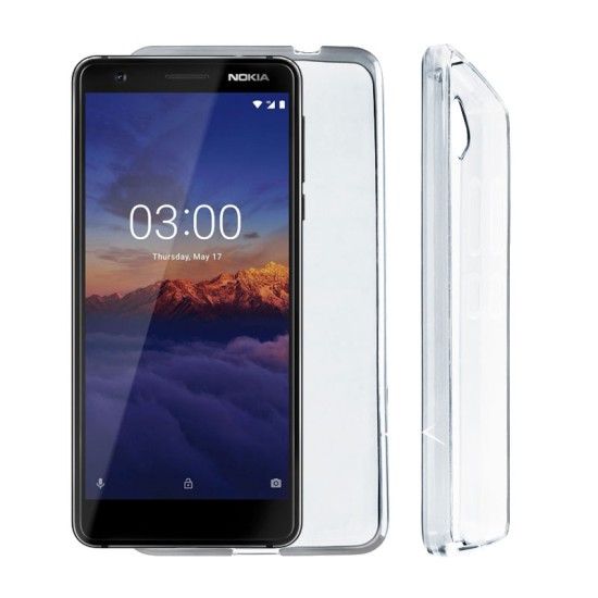VOLTE-TEL ΘΗΚΗ NOKIA 3.1 5.2" SLIMCOLOR AIR TPU ΔΙΑΦΑΝΗ