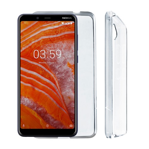 VOLTE-TEL ΘΗΚΗ NOKIA 3.1 PLUS 6.0" SLIMCOLOR AIR TPU ΔΙΑΦΑΝΗ