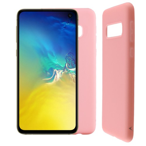 VOLTE-TEL ΘΗΚΗ SAMSUNG S10e G970 5.8" SILICON TPU CAMERA GUARD PINK
