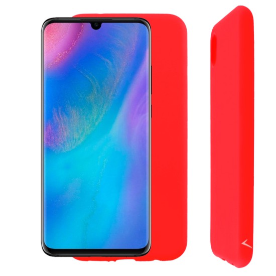 VOLTE-TEL ΘΗΚΗ HUAWEI P30 PRO 6.47" SILICON TPU CAMERA GUARD RED