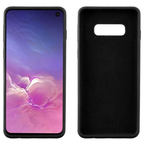 IDOL 1991 ΘΗΚΗ SAMSUNG S10e G970 5.8" VELVET TPU 4 SIDE CAMERA GUARD PROTECTION BLACK