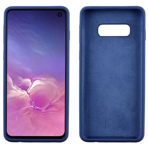 IDOL 1991 ΘΗΚΗ SAMSUNG S10e G970 5.8" VELVET TPU 4 SIDE CAMERA GUARD PROTECTION BLUE