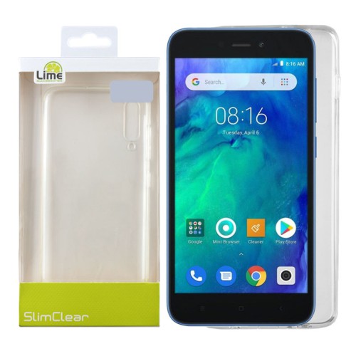 LIME ΘΗΚΗ XIAOMI REDMI GO 5.0" SLIMCLEAR TPU ΔΙΑΦΑΝΗ