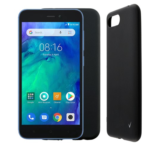 VOLTE-TEL ΘΗΚΗ XIAOMI REDMI GO 5.0" SILICON TPU CAMERA GUARD BLACK