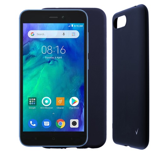 VOLTE-TEL ΘΗΚΗ XIAOMI REDMI GO 5.0" SILICON TPU CAMERA GUARD BLUE