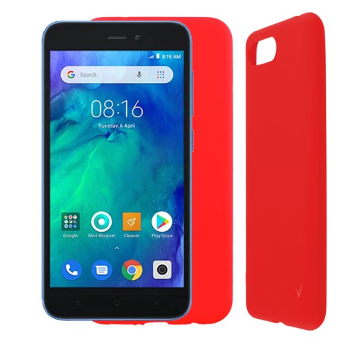 VOLTE-TEL ΘΗΚΗ XIAOMI REDMI GO 5.0" SILICON TPU CAMERA GUARD RED