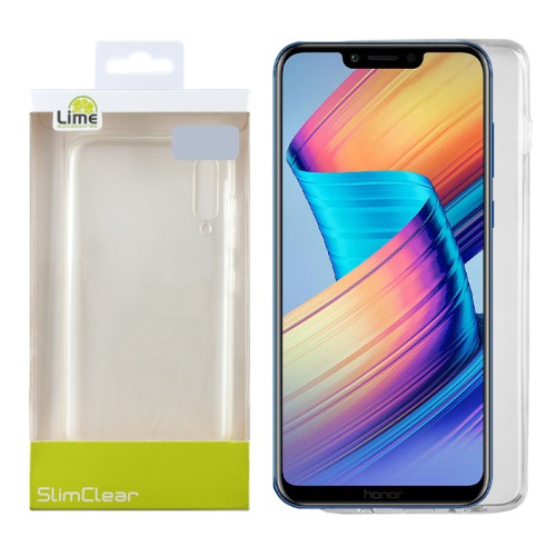 LIME ΘΗΚΗ HONOR PLAY 6.3" SLIMCLEAR TPU ΔΙΑΦΑΝΗ