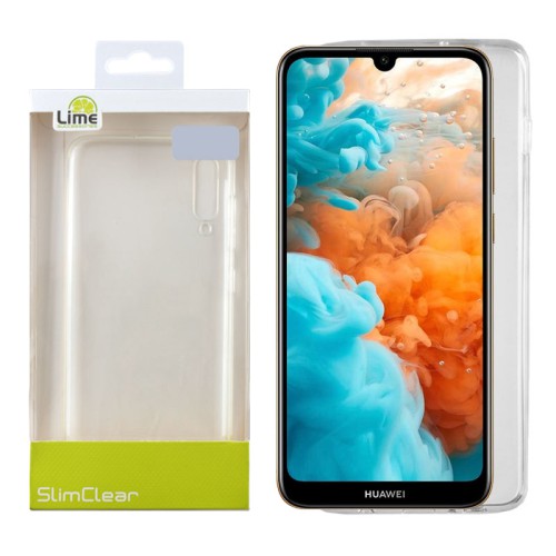 LIME ΘΗΚΗ HUAWEI Y6 PRO 2019/Y6 2019 6.09" SLIMCLEAR TPU ΔΙΑΦΑΝΗ