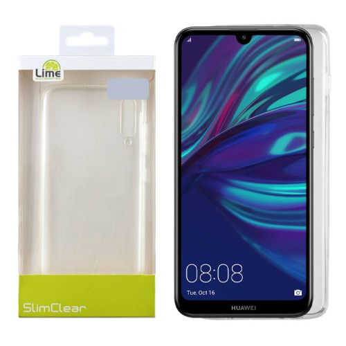 LIME ΘΗΚΗ HUAWEI Y7 2019/Y7 PRIME 2019/Y7 PRO 2019 6.26" SLIMCLEAR TPU CAMERA GUARD ΔΙΑΦΑΝΗ