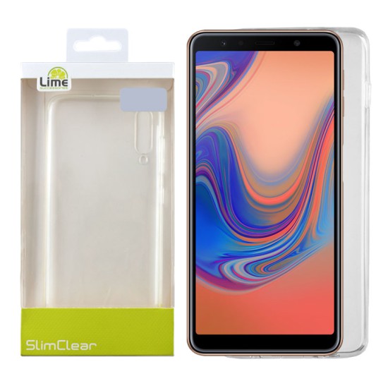 LIME ΘΗΚΗ SAMSUNG A7 2018 A750 6.0" SLIMCLEAR TPU ΔΙΑΦΑΝΗ