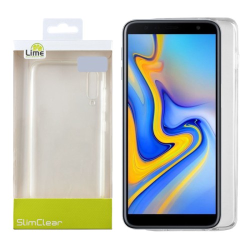 LIME ΘΗΚΗ SAMSUNG J6 PLUS J610 6.0" SLIMCLEAR TPU ΔΙΑΦΑΝΗ
