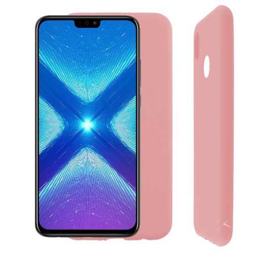 VOLTE-TEL ΘΗΚΗ HONOR 8X 6.5" SILICON TPU CAMERA GUARD PINK
