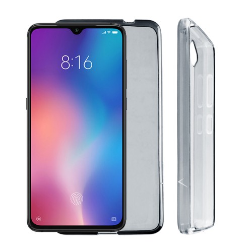 VOLTE-TEL ΘΗΚΗ XIAOMI MI 9 6.39" SLIMCOLOR AIR TPU ΔΙΑΦΑΝΗ ΓΚΡΙ