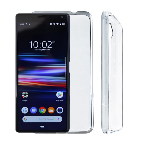 VOLTE-TEL ΘΗΚΗ SONY XPERIA 10 PLUS 6.5" SLIMCOLOR AIR TPU ΔΙΑΦΑΝΗ