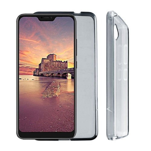 VOLTE-TEL ΘΗΚΗ XIAOMI REDMI NOTE 6 PRO 6.26" SLIMCOLOR AIR TPU ΔΙΑΦΑΝΗ ΓΚΡΙ