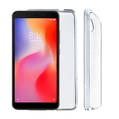 VOLTE-TEL ΘΗΚΗ XIAOMI REDMI 6A/6 5.45" SLIMCOLOR AIR TPU ΔΙΑΦΑΝΗ