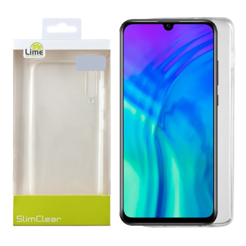 LIME ΘΗΚΗ HONOR 20 LITE/HONOR 20E 6.21" SLIMCLEAR TPU ΔΙΑΦΑΝΗ