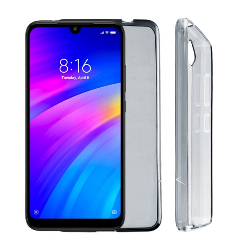 VOLTE-TEL ΘΗΚΗ XIAOMI REDMI 7 6.26" SLIMCOLOR AIR TPU ΔΙΑΦΑΝΗ ΓΚΡΙ