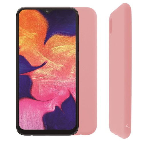 VOLTE-TEL ΘΗΚΗ SAMSUNG A10 2019 A105 6.2" SILICON TPU CAMERA GUARD PINK